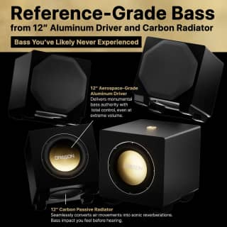 image showing dragon quad 12's reference grade bass