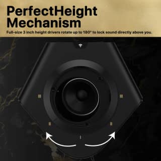 graphic explaining dragon surrounds' perfect height mechanism