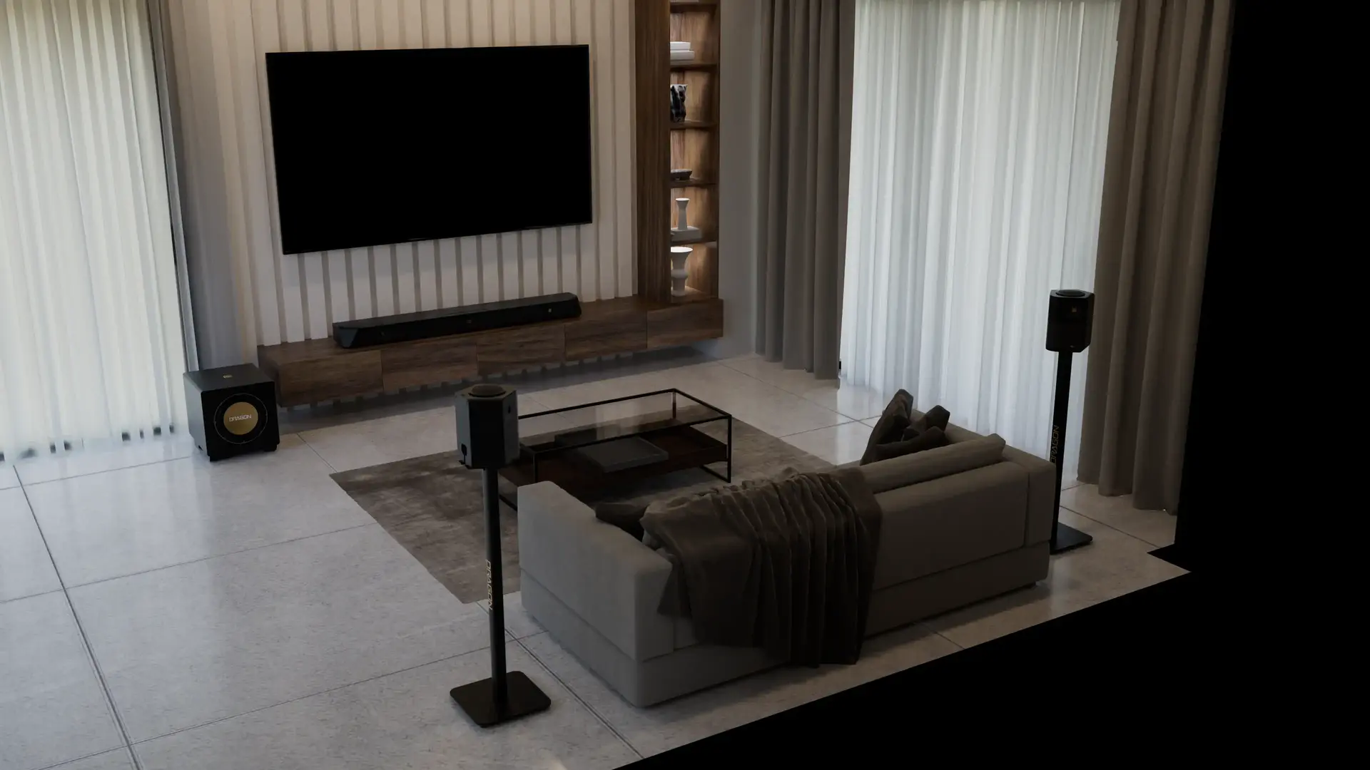 image showing dragon single 12 system in the living room