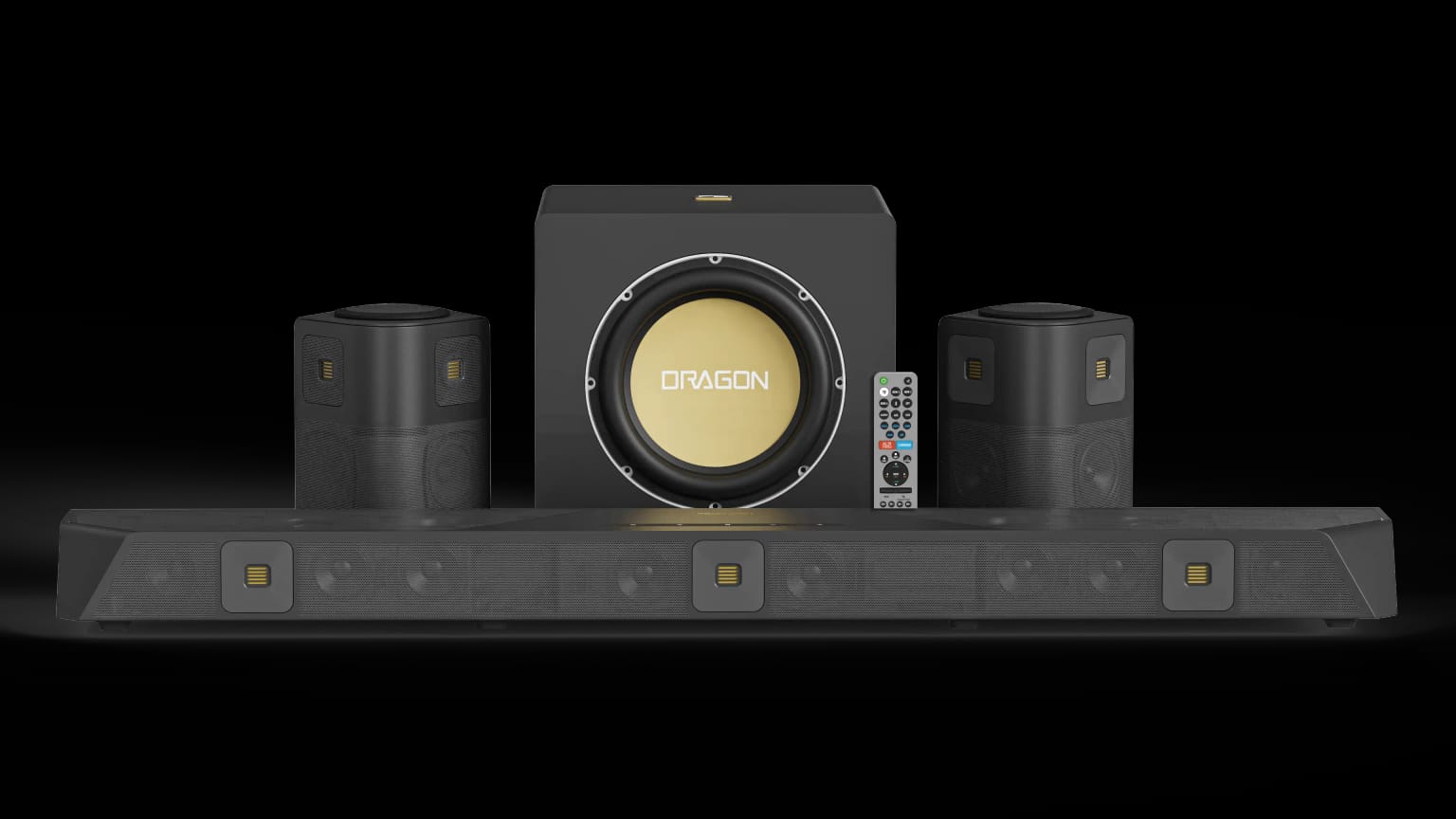 DRAGON with Single 12" Subwoofer