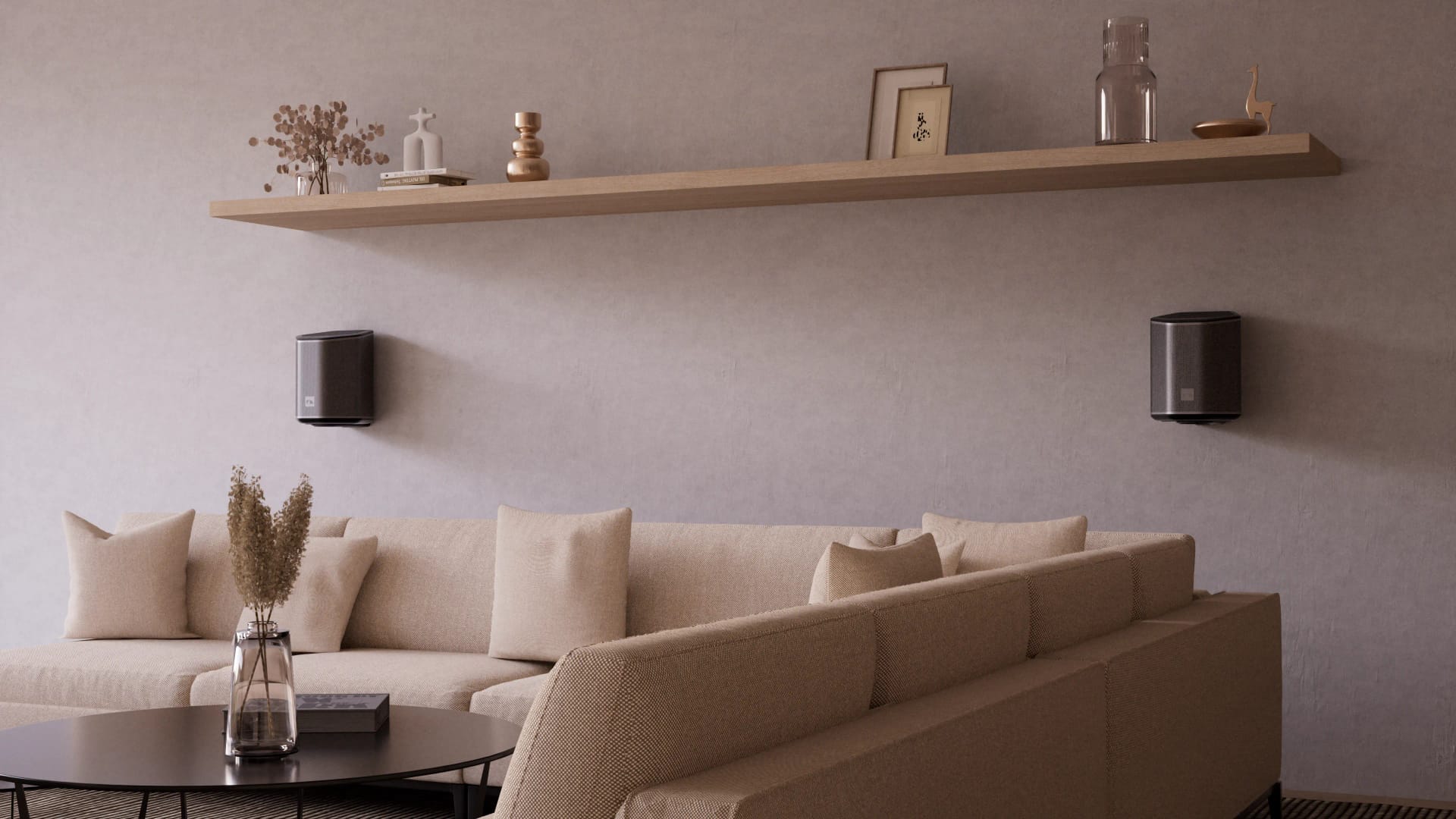 Shockwafe Wireless surround speaker wall mounts