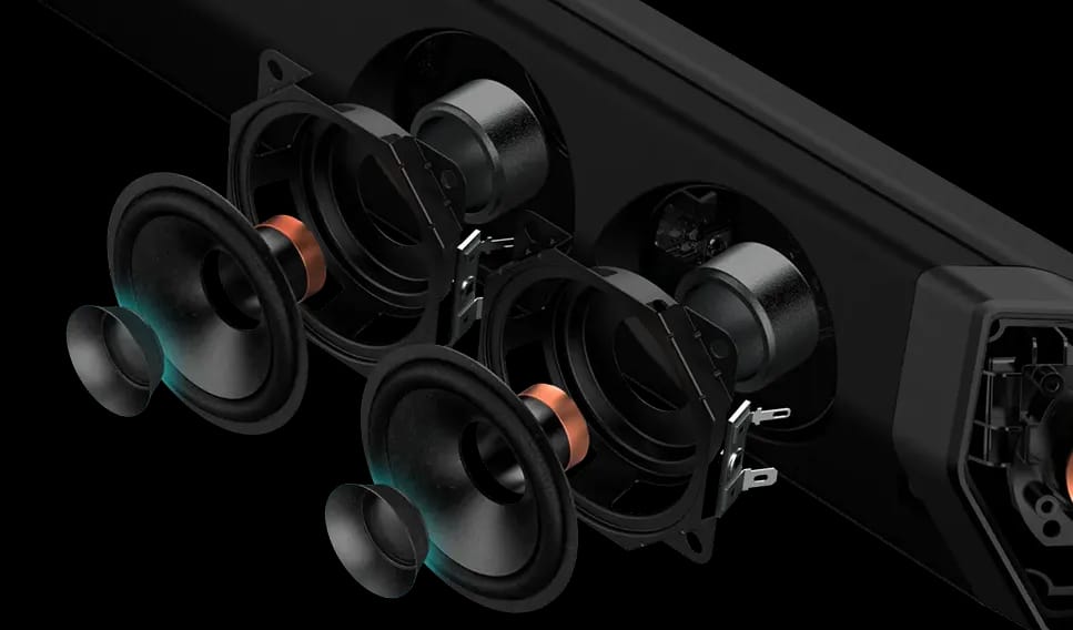 Shockwafe eARC extended range twin-cone drivers